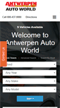 Mobile Screenshot of antwerpenautoworld.com